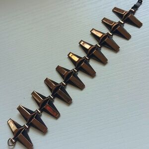 Renoir Matisse MCM Copper Bracelet 7" Vintage Modern Jewelry‎